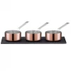 COOKWARE Scanpan Maitre D Copper 3-Piece Sauce Set