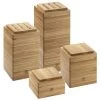 Zwilling J.A. Henckels Bamboo Storage Box, Set Of 4