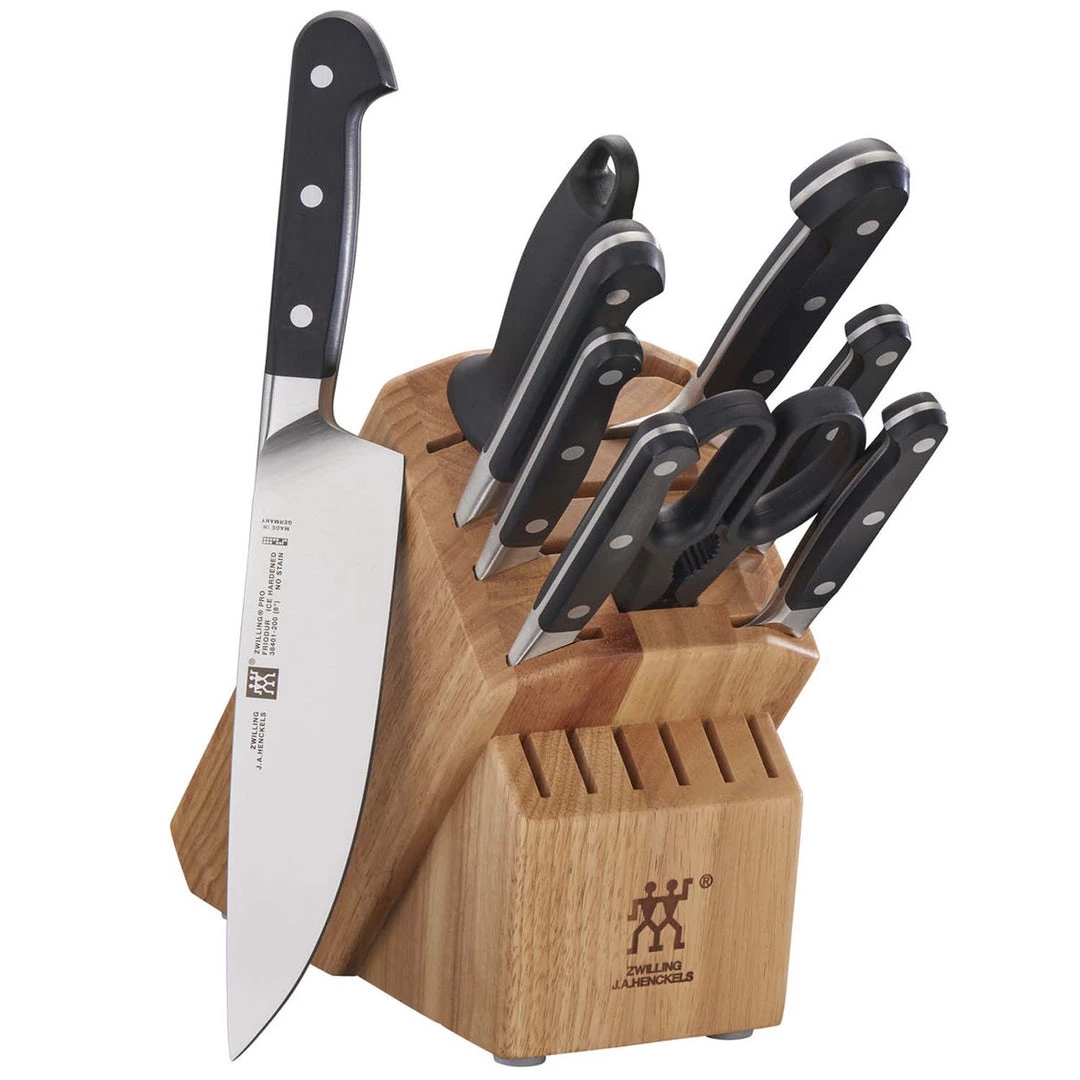 Zwilling J.A. Henckels Pro 10-Piece Knife Block Set - Natural CUTLERY 3 Zwilling J.A. Henckels Pro 10-Piece Knife Block Set - Natural CUTLERY