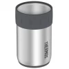 COOKWARE Thermos Stainless Steel Beverage Can Insulator For 12-Ounce Can - Gunmetal Gray