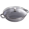 COOKWARE Staub Cast Iron 4.5-Quart Perfect Pan - Graphite