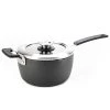 COOKWARE Green Pan Levels Stackable 3-Quart Nonstick Saucepan With Straining Lid