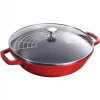 Staub Cast Iron 4.5-Quart Perfect Pan - Cherry COOKWARE