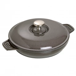 TABLETOP & BAR Staub Cast Iron 7.9'' Round Covered Baking Dish - Graphite Grey