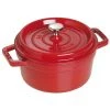 Staub Cast Iron 2.75-Quart Round Cocotte - Cherry COOKWARE