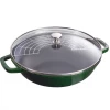 COOKWARE Staub Cast Iron 4.5-Quart Perfect Pan - Basil
