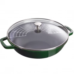 COOKWARE Staub Cast Iron 4.5-Quart Perfect Pan - Basil