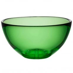 Kosta Boda Bruk Serving Bowl, Apple Green COOKWARE