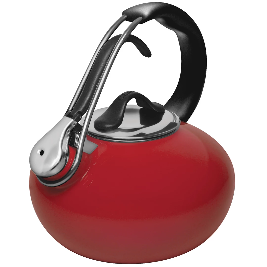COOKWARE Chantal Enamel-Onsteel Classic Loop 1.8-Quart Teakettle 3 COOKWARE Chantal Enamel-Onsteel Classic Loop 1.8-Quart Teakettle