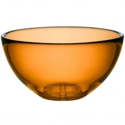 Kosta Boda Bruk Serving Bowl, Amber COOKWARE