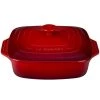 Le Creuset 2.75 Qt. Covered Square Casserole - Cerise