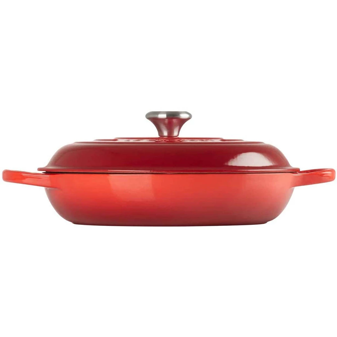 COOKWARE Le Creuset 3.5-Quart Signature Braiser - Cerise 5 COOKWARE Le Creuset 3.5-Quart Signature Braiser - Cerise