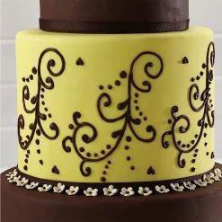 COOKWARE Cake Boss Decorating Tools 4-Piece Classic Fondant Imprint Mat Set