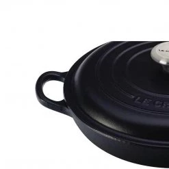 Le Creuset 1.5 Qt. Signature Braiser - Licorice COOKWARE