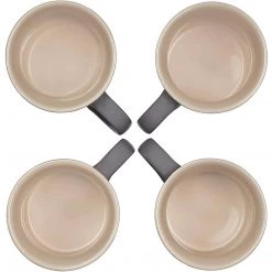 Le Creuset 14 Oz. Set Of 4 Mugs - Oyster