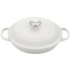 COOKWARE Le Creuset Signature 2.25-Quart Braiser With Stainless Steel Knob - White