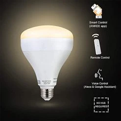 ANKEE 9W Smart LED Light Bulb - No Hub Required WiFi Smart Bulb | E26 Dimmable 3000K Warm White, Compatible With Alexa And Google Assistant COOKWARE