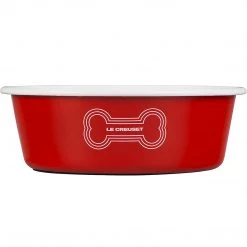 Le Creuset 6 Cup Large Dog Bowl - Red HOME