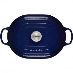 COOKWARE Le Creuset 3.75 Qt. Signature Oval Casserole - Indigo