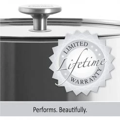 COOKWARE Chantal 2.5 Qt. Saucepan W/ Glass Lid