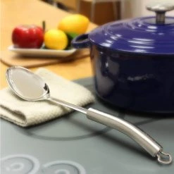 COOKWARE Chantal 14" Solid Spoon - Stainless Steel 11 COOKWARE Chantal 14