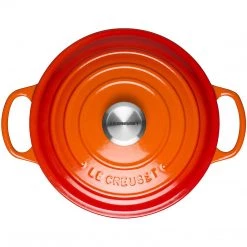 COOKWARE Le Creuset 3.5 Qt. Signature Round Dutch Oven - Flame