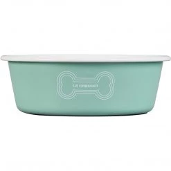 HOME Le Creuset 6 Cup Large Dog Bowl - Light Green