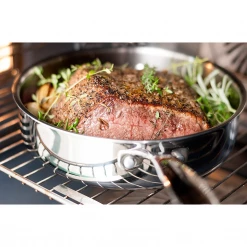 Oxo Good Grips Tri-Ply Stainless Steel Pro 4-Quart Covered Skillet