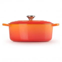 Le Creuset 6.75 Qt. Signature Oval Dutch Oven - Flame COOKWARE