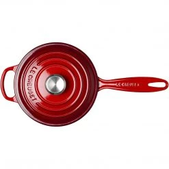 Le Creuset 1.75 Qt. Signature Saucepan - Cerise