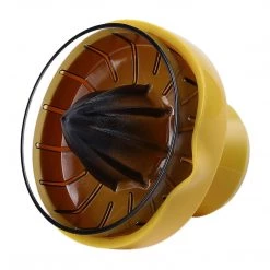 Trudeau 9612006 2in1 Lemon Squeezer, Yellow/Grey