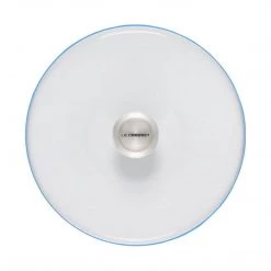 Le Creuset 4.25 Qt. Treat Jar With Stainless Steel Knob - Light Blue