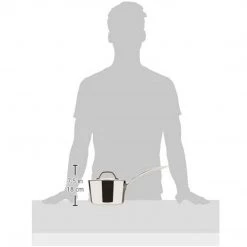 Viking Contemporary 2.4 Qt, 2.2 L., Sauce Pan, Mirror Finish 7 Viking Contemporary 2.4 Qt, 2.2 L., Sauce Pan, Mirror Finish