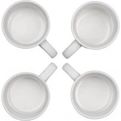 Le Creuset 14 Oz. Set Of 4 Mugs - White COFFEE & TEA