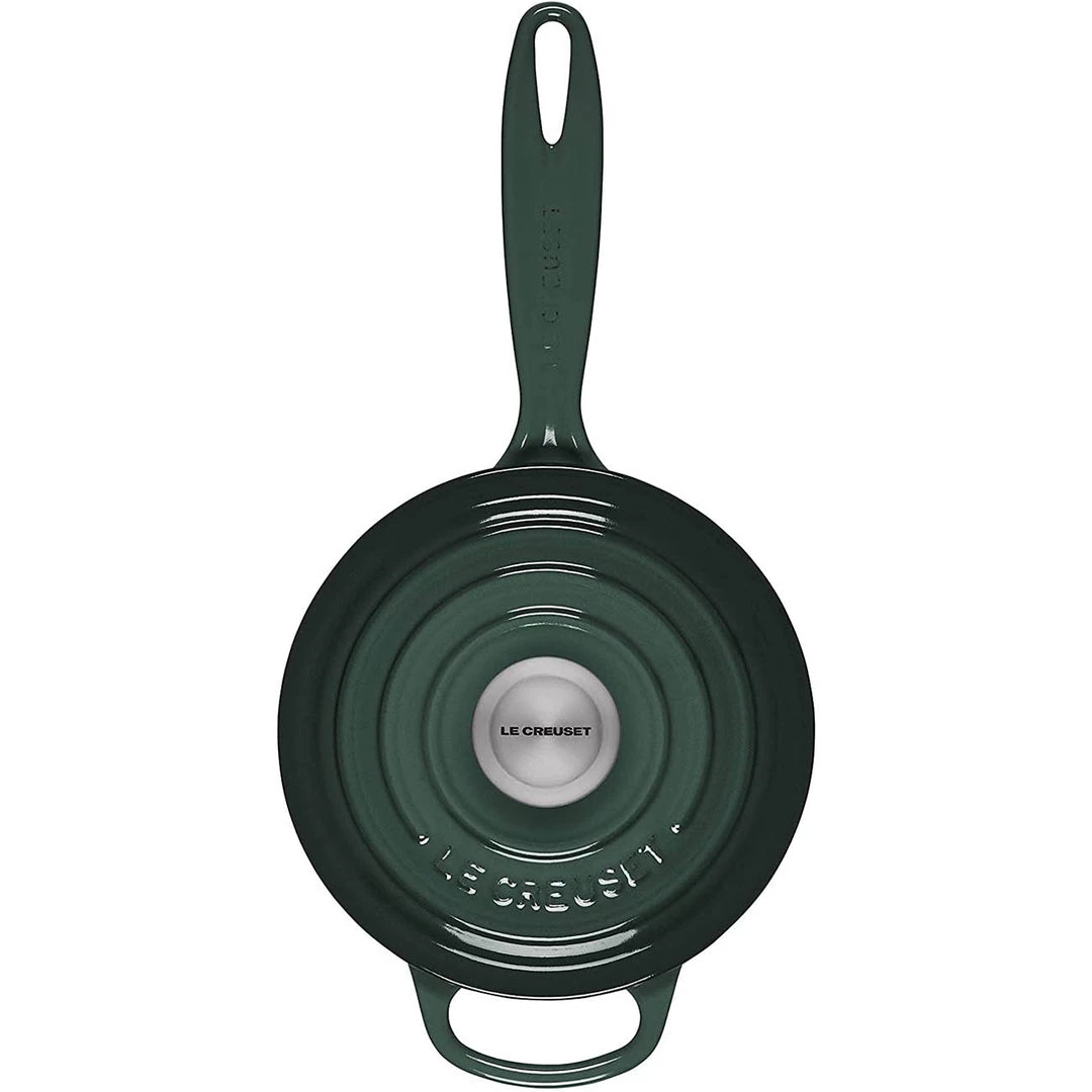 Le Creuset 1.75 Qt. Signature Saucepan - Artichaut COOKWARE 5 Le Creuset 1.75 Qt. Signature Saucepan - Artichaut COOKWARE