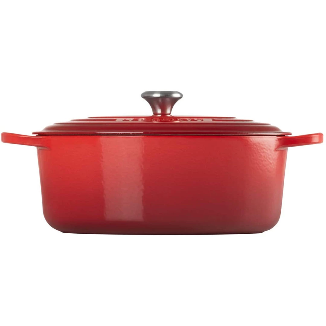 Le Creuset 8 Qt. Signature Oval Dutch Oven - Cerise 4 Le Creuset 8 Qt. Signature Oval Dutch Oven - Cerise