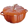 Staub Cast Iron 3.5-Quart Pumpkin Cocotte - Burnt Orange