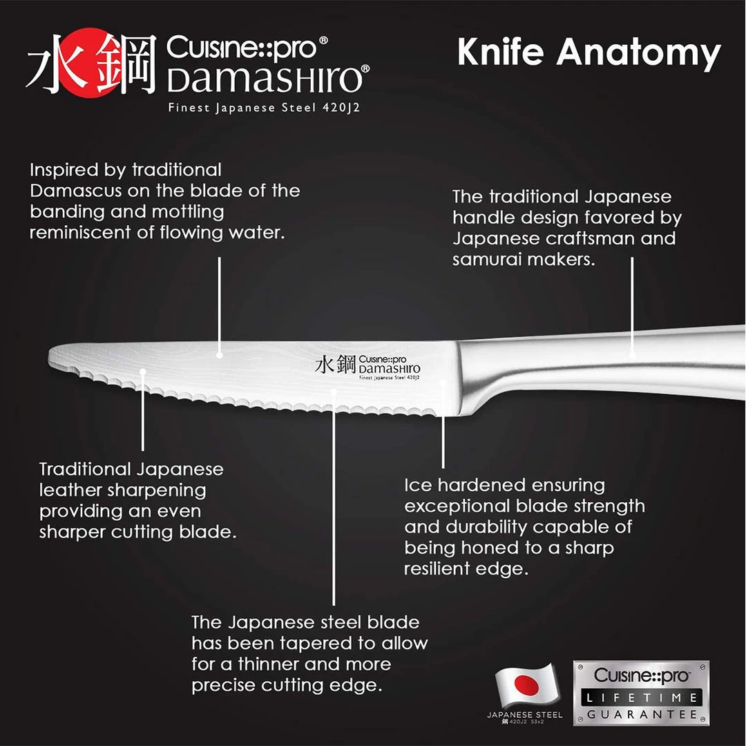 Cuisine::pro Damashiro Steak Knife Set/4 5 Cuisine::pro Damashiro Steak Knife Set/4