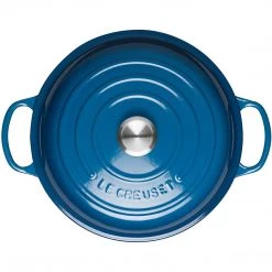 Le Creuset Signature 2.25-Quart Braiser With Stainless Steel Knob - Marseille 9 Le Creuset Signature 2.25-Quart Braiser With Stainless Steel Knob - Marseille