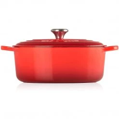 COOKWARE Le Creuset 9.5 Qt. Signature Oval Dutch Oven - Cerise 15 COOKWARE Le Creuset 9.5 Qt. Signature Oval Dutch Oven - Cerise