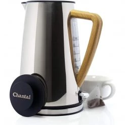 ELECTRICS Chantal 1.8 Qt. Oslo Ekettle Electric Water Kettle - Polished Stainless Steel