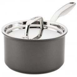 COOKWARE Breville Thermal Proâ® Hard Anodized 3-Quart Covered Saucepan