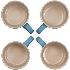 Le Creuset 14 Oz. Set Of 4 Mugs - Caribbean