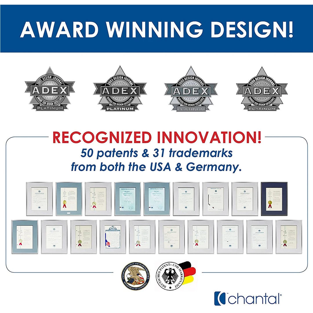 Chantal 5 Qt. Chef's Pan W/ Glass Lid 5 Chantal 5 Qt. Chef's Pan W/ Glass Lid