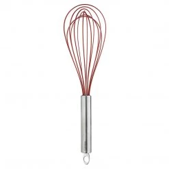 Cuisipro Silicone Balloon 10'' Whisks - Red
