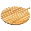 Teakhaus 22 X 17.5 Round Teak Board With Handle - Great As A Cutting Board And Serving Platter COOKWARE