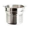Cristel Mutine Detachable Handle 7-Quart Pasta Basket