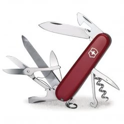 Victorinox Swiss Army Mountaineer Pocket Knife (Red), 91mm