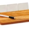 Berard Acero Cheese Board With Ceramic Tiles COOKWARE