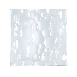 Nachtmann 95640 Sphere Square Plate (Set Of 2), Clear COOKWARE